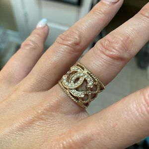 Chanel ring size 6 pre-owned 2019